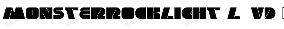 MonsterRockLight-l2vd字体转换 MonsterRockLight-l2vd字体转换
