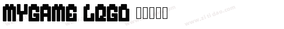 MyGame-LqGD字体转换
