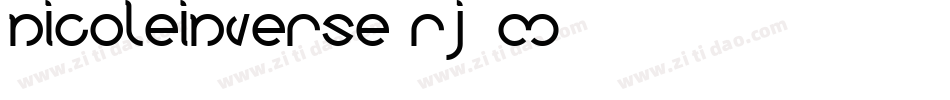 NicoleInverse-Rj6M字体转换