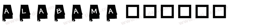 Alabama字体转换