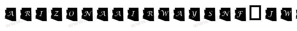 ArizonaAirwaysNf-jWL7字体转换