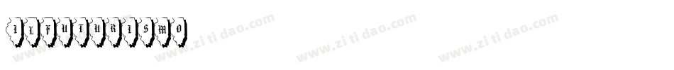 IlFuturismo字体转换