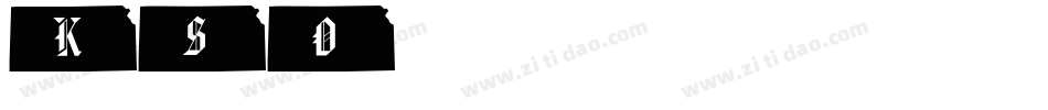 Kso新龍體字体转换