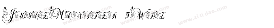 JuiceMonster-3Wdz字体转换