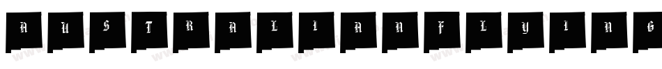 Australianflyingcorpsstencilco-epnm字体转换