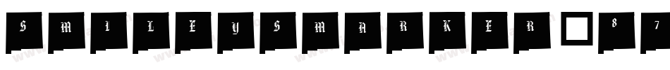 Smileysmarker-87nM字体转换