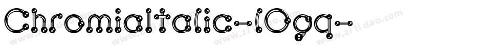 ChromiaItalic-lOgq字体转换