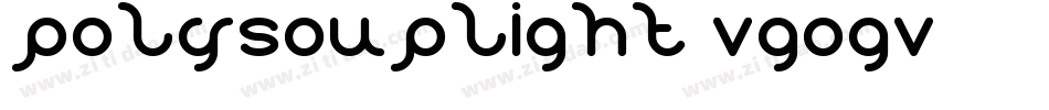 PolysoupLight-VGOGV字体转换