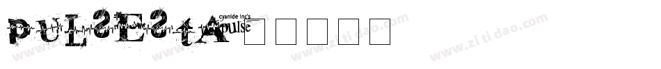 PULSESTA字体转换