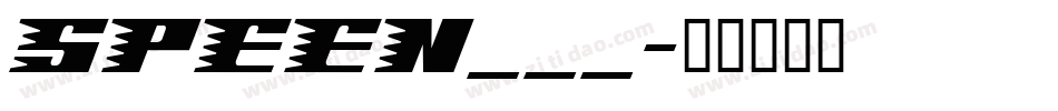 SPEEN___字体转换