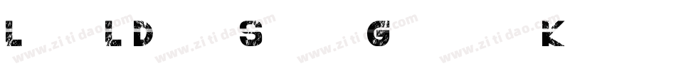 LevenLjDesignStudiosGrunge-yqKq字体转换 LevenLjDesignStudiosGrunge-yqKq字体转换