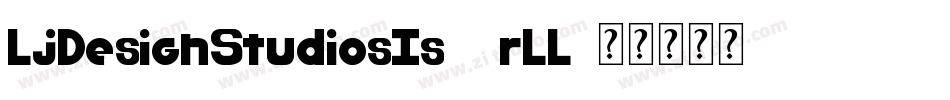 LjDesignStudiosIs-3rLL字体转换
