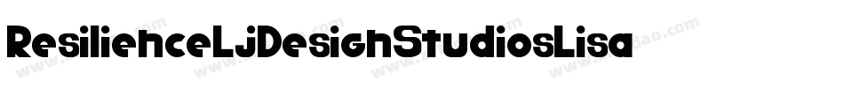 ResilienceLjDesignStudiosLisa-RGVA字体转换 ResilienceLjDesignStudiosLisa-RGVA字体转换