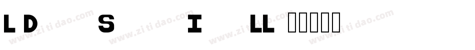LjDesignStudiosIs-3rLL字体转换