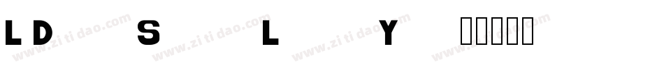 LjDesignStudiosLogo-2Y93字体转换 LjDesignStudiosLogo-2Y93字体转换