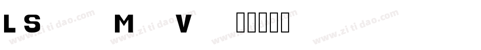 LjStudiosMb-dV46字体转换
