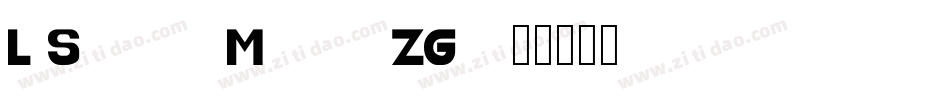 LjStudiosMfjh-wZG3字体转换