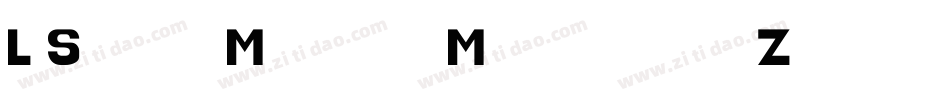 LjStudiosMonitorisMayusminus-Zavx字体转换