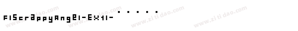 FlScrappyAngel-EX1l字体转换