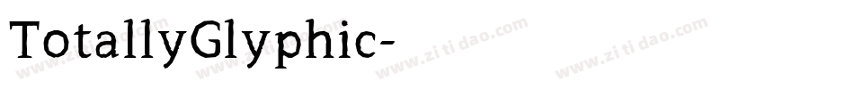 TotallyGlyphic字体转换