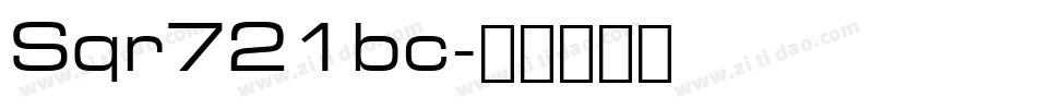 Sqr721bc字体转换
