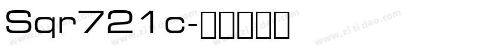 Sqr721c字体转换