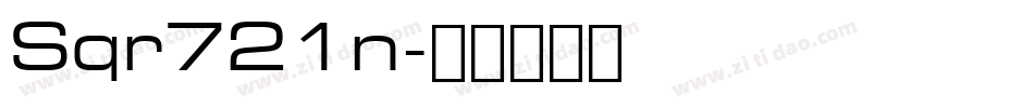 Sqr721n字体转换