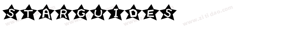 STARGUIDES字体转换