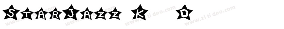 StarJazz-K773D字体转换
