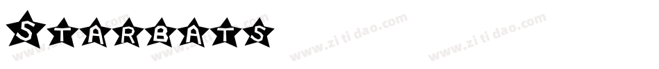 Starbats字体转换