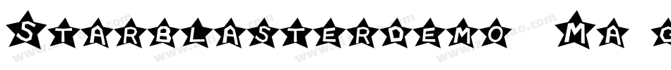 Starblasterdemo-8Ma2g字体转换