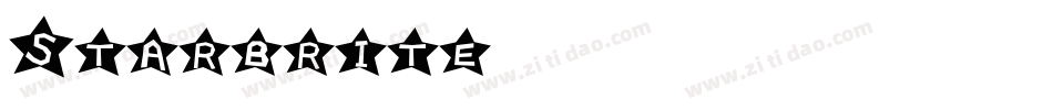 Starbrite字体转换
