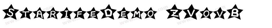StarifeDemo-ZVovB字体转换