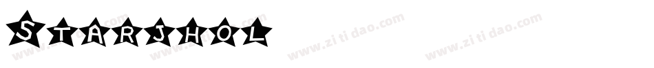 Starjhol字体转换