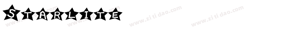 Starlite字体转换