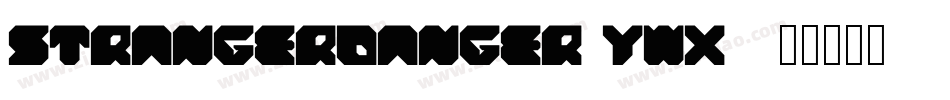 StrangerDanger-yWX2字体转换
