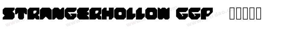 StrangerHollow-ggp5字体转换