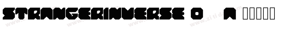 StrangerInverse-o51A字体转换