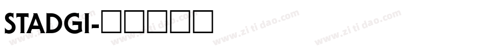 STADGI字体转换