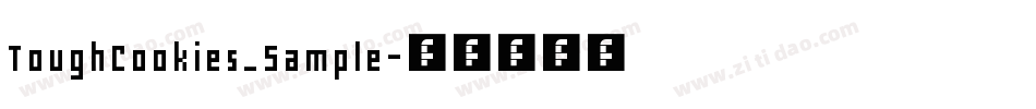 ToughCookies_Sample字体转换