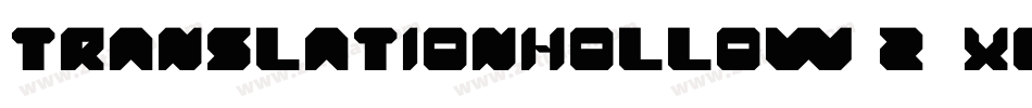 TranslationHollow-z8XBa字体转换