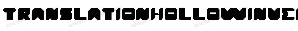 TranslationHollowInverse-51XGL字体转换 TranslationHollowInverse-51XGL字体转换