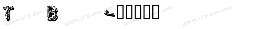 TwigBlack字体转换