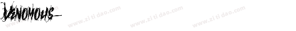 Venomous字体转换