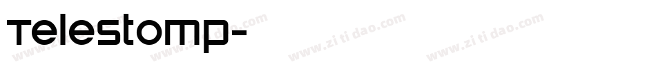 Telestomp字体转换