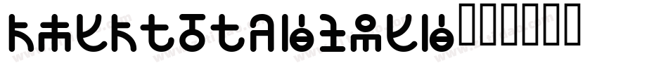 KickToTheFace字体转换