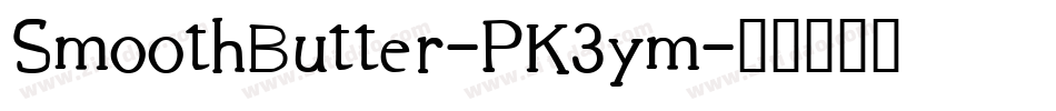 SmoothButter-PK3ym字体转换