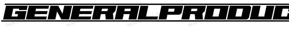 GeneralProductsRegular-d62Z字体转换