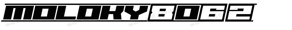 Moloky-8O62字体转换