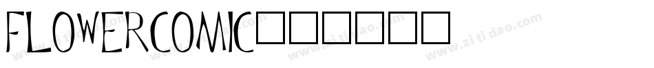 FLOWERCOMIC字体转换